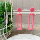 Athena Earring in Pink