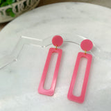 Athena Earring in Pink
